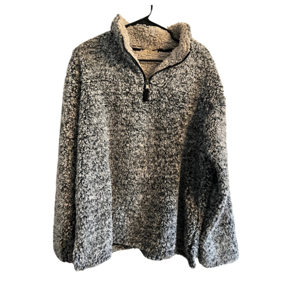 Sherpa Pullover Size Large